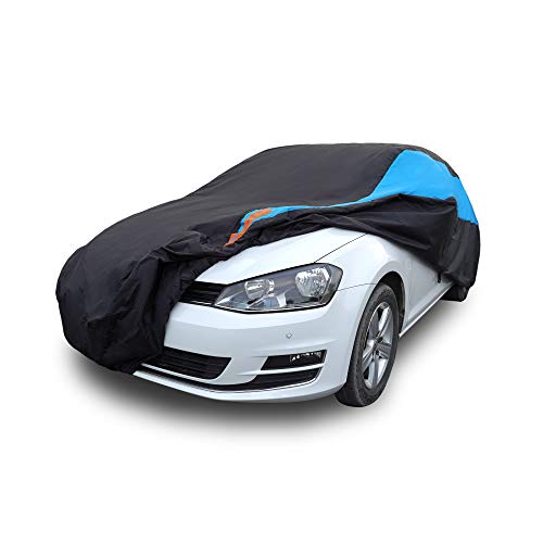 Waterproof Car Cover All Weather Snowproof UV Protection Windproof Outdoor Full car Cover
