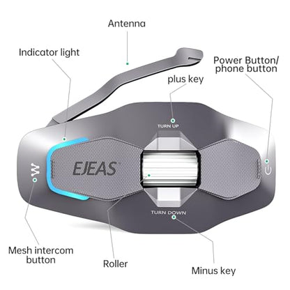 X10 Motorcycle Helmet Bluetooth Headset Speakers Headphone