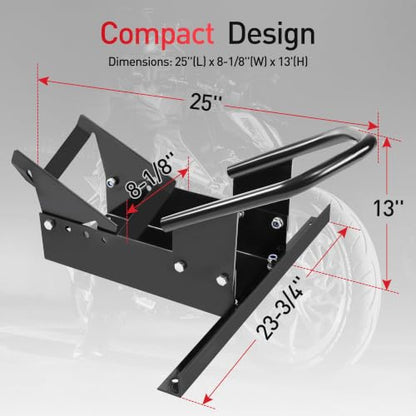 Motorcycle Wheel Chock for Trailer