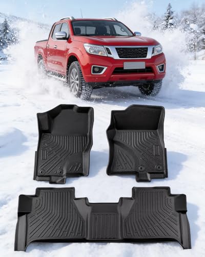 Car Floor Mats for Nissan Frontier 2026 2025 2024 2023 2022 Crew Cab Gift