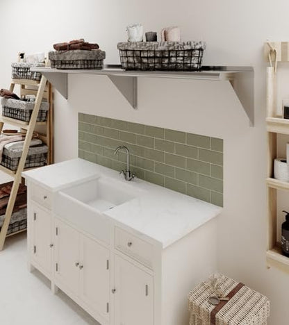 14 in. x 72 in. Stainless Steel Wall Mount Shelf