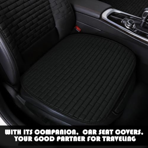Upgraded Car Seat Covers Front Seats with Storage Bag