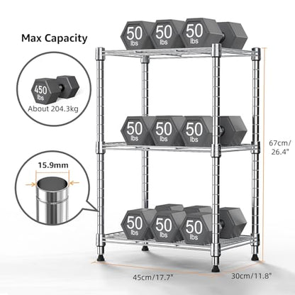 450 lbs Wire Storage Shelving 3