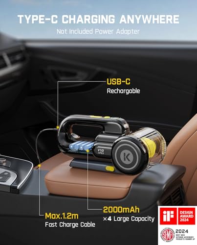 Fold V10 APEX Pivot Cordless Car Vacuum