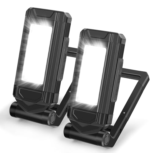 Rechargeable LED Magnetic Work Light 2 Pack