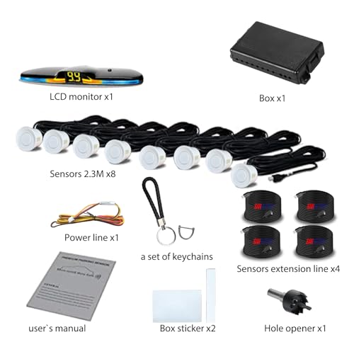 Backup Parktronic System 8 (8 Count)