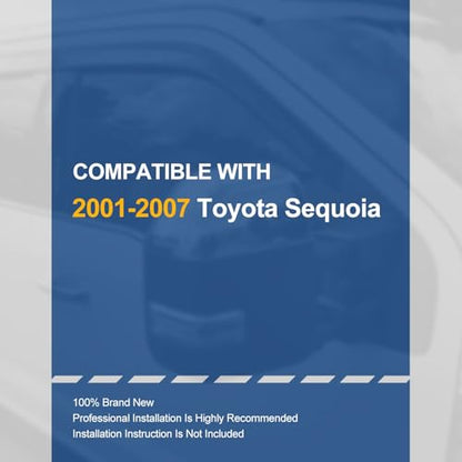 4PCS Tape On Window Visors for 2001 (4 Count)