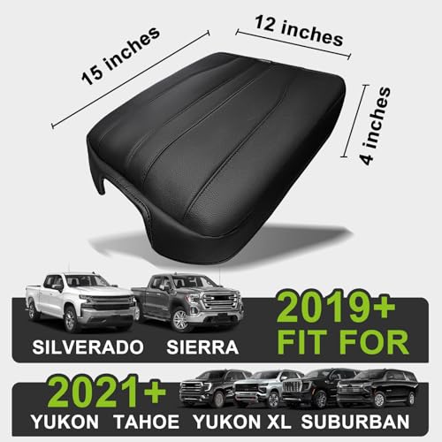 Armrest Cover for Silverado Sierra 2019