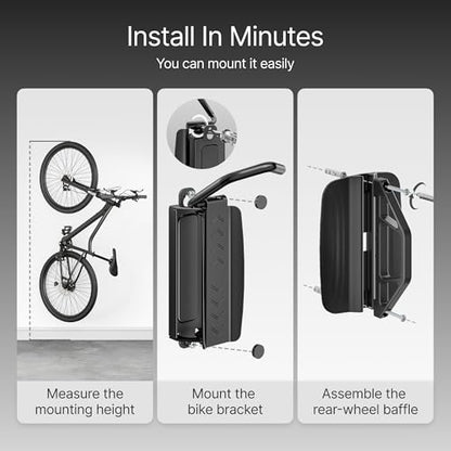 Bike Wall Mount for Garage (4 Count)