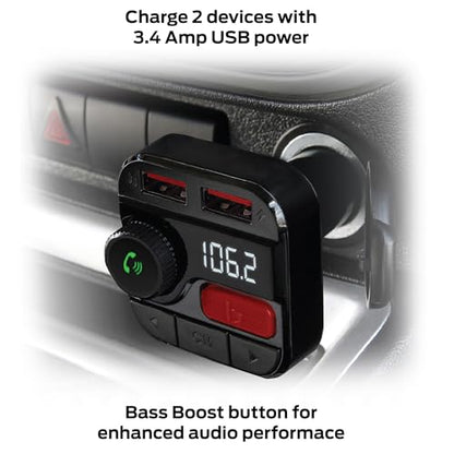 Monster Bluetooth FM Transmitter for Car Cigarette Lighter