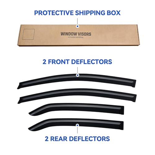 Window Visors Rain Guards for 2007