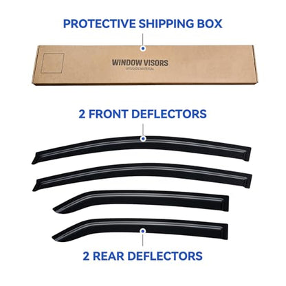 Window Visors Rain Guards for 2007