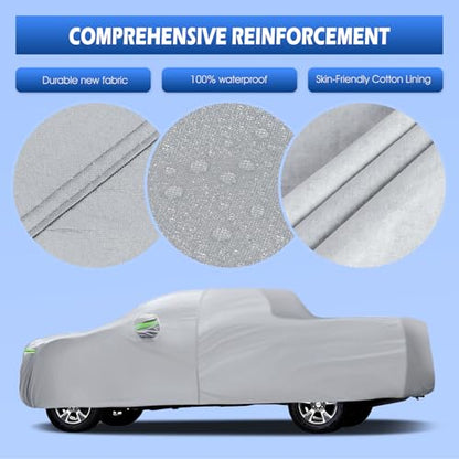 Truck Cover Waterproof All Weather Fit for Chevrolet Colorado Short Bed