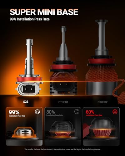9005 and H11 Bulbs Combo (4 Count)