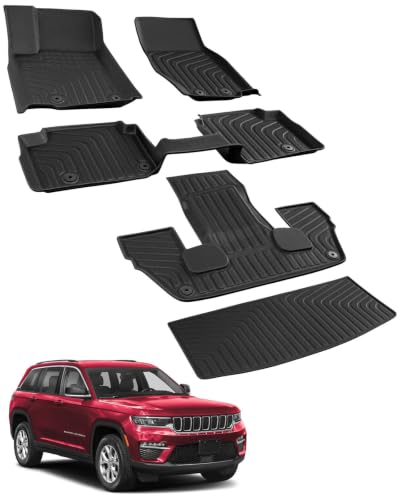 Car Floor Mat for Jeep Grand Cherokee L 2021 (3 Count)