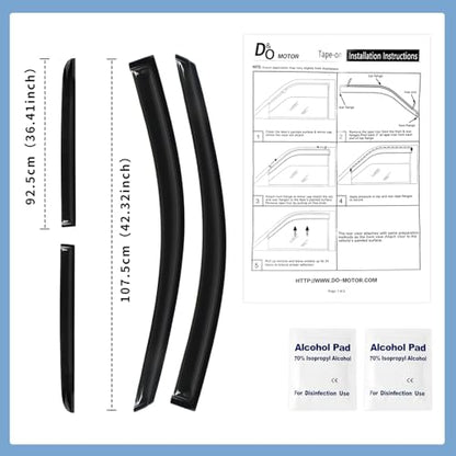 Window Visors Rain Guards Fit for Honda Odyssey 2005