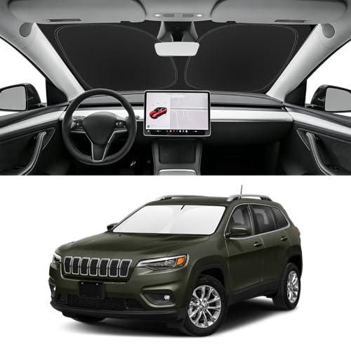 Custom Fit Windshield Sun Shade for Jeep Cherokee 2014