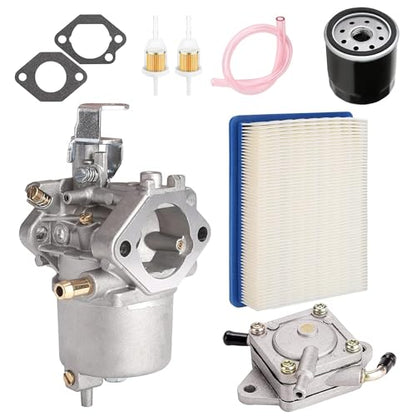 Golf Cart Carburetor Fuel Pump Tune Up Kit for Club Car DS Precedent Carryall FE290 Gas Engine 1992