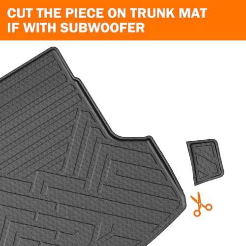 Floor Mats Cargo Mat Set for Subaru Forester 2025 (8 Count)