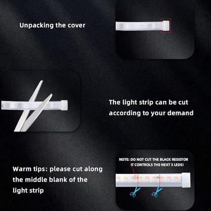 Upgrade Dynamic Flowing Car LED Trunk Light Strip