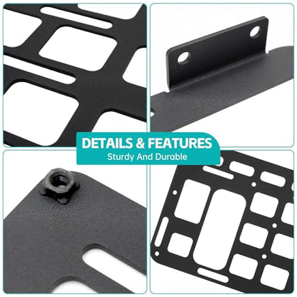 Side Truck Bed Molle Panel Rack System Compatible with 2015