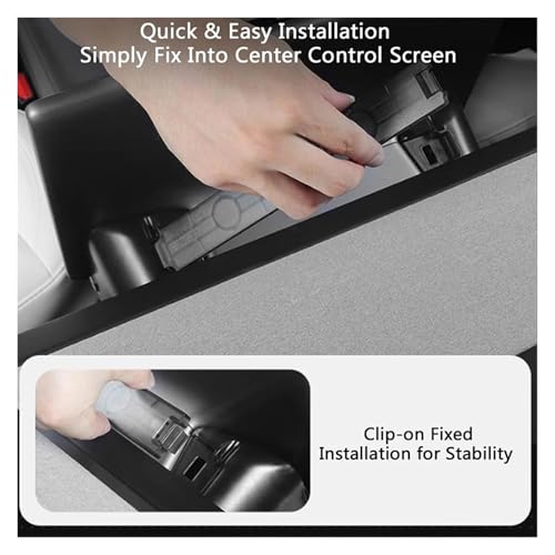Center Console Screen Under Storage Box Compatible For Tesla Model 3