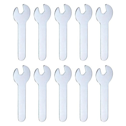 10pcs Small Wrench 7x66x1.5mm Metric U (10 Count)