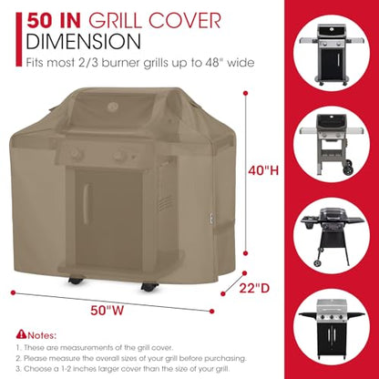 50 Inch Grill Cover for Outdoor Grill