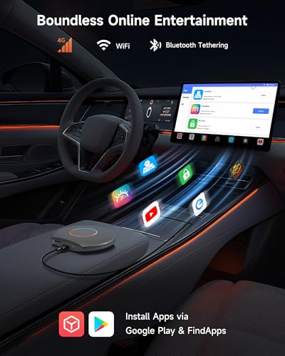 2025 Upgrade CB6 CarPlay AI Box&Android AI Box