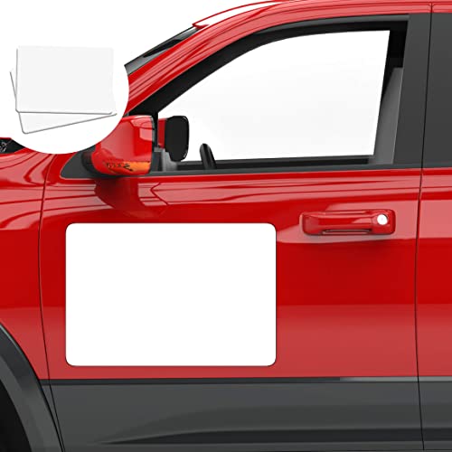 Set of 2 Blank Car Door Magnet Sticker (2 Count)