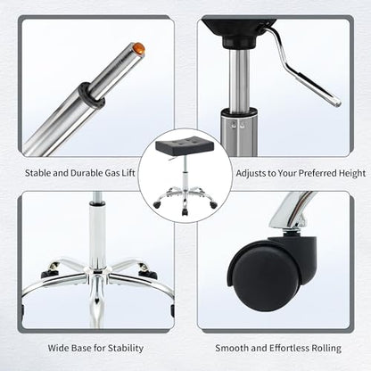 Office Stool with Wheels