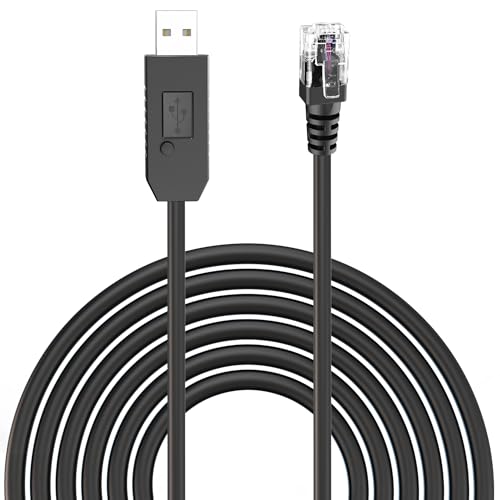 USB to RJ11 Radar Cable with Mute Function for Escort