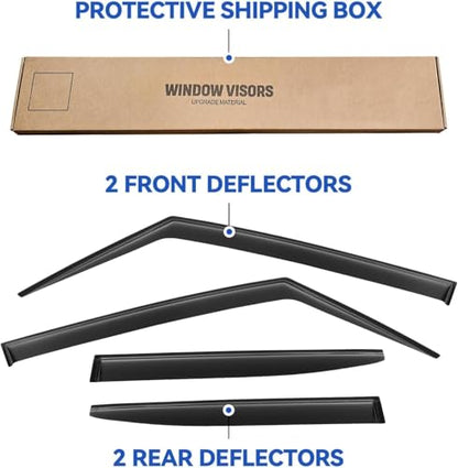 Window Visors Rain Guards for 2015