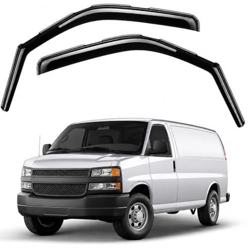 Window Deflectors Smoke Tinted In
