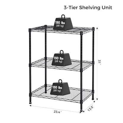 3 Shelf Storage Rack