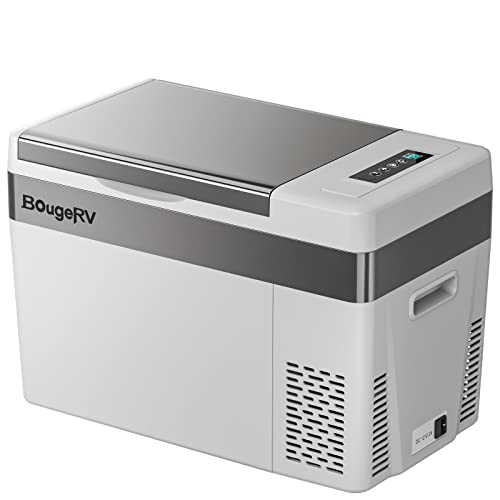 12 Volt Refrigerator With Cover 12V Car Fridge 30 Quart Portable Freezer Compressor Cooler Compressor Freezer