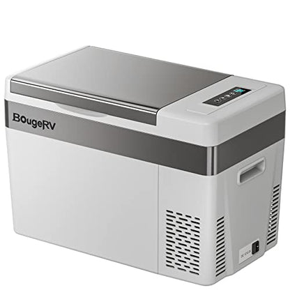 12 Volt Refrigerator With Cover 12V Car Fridge 30 Quart Portable Freezer Compressor Cooler Compressor Freezer