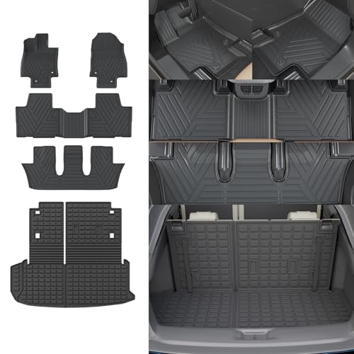Floor Mats Set for 2024 2025 2026 Toyota Grand Highlander