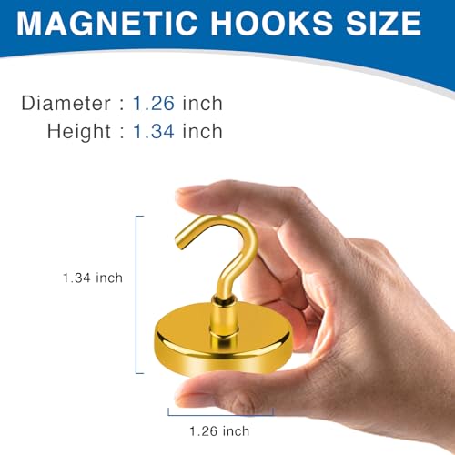 Magnetic Hooks for Cruise Essentials 2026 Cabins Door 12 P (12 Count)
