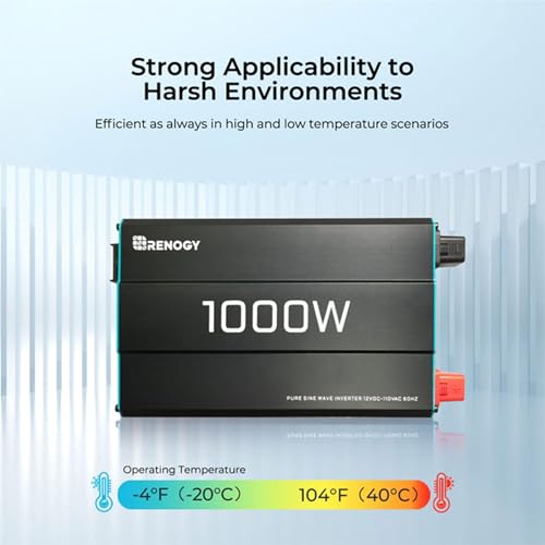 Inverter P2 1000W Pure Sine Wave Inverter 12V DC to 120V AC