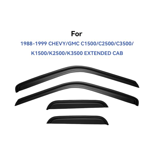 Window Visors Rain Guards for 1988