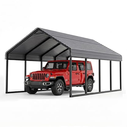 Heavy Duty 12x20 FT Metal Carport for 2 Cars