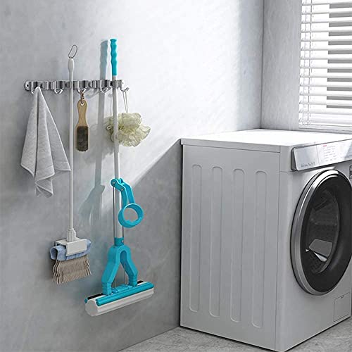 Broom Mop Holder Wall Mount Tool Hanger Organizer