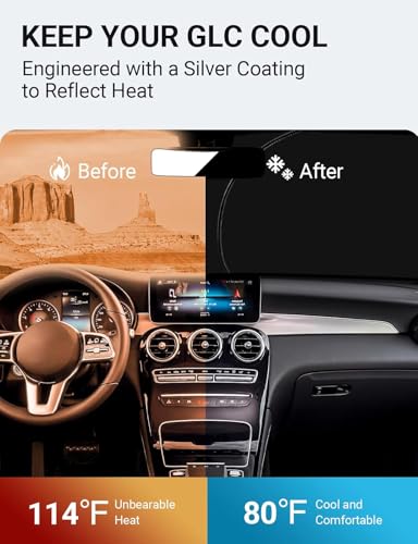 Custom Fit Car Windshield Sun Shade for 2016