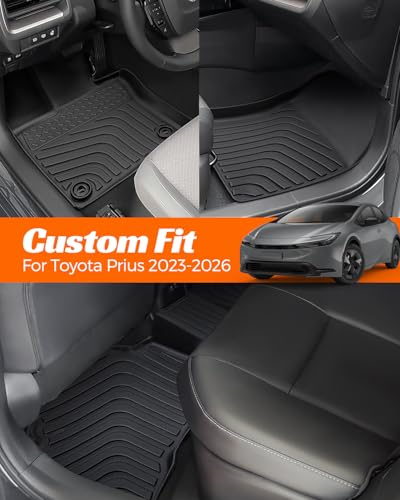 Floor Mats & Cargo Liner for Toyota Prius & Prius Prime 2023 2024 2025 2026