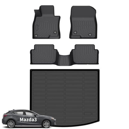 Floor Mats & Cargo Liner for Mazda 3 Hatchback 2014