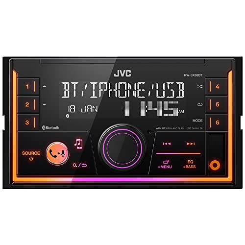 KW SX88BT Bluetooth Double DIN Car Stereo