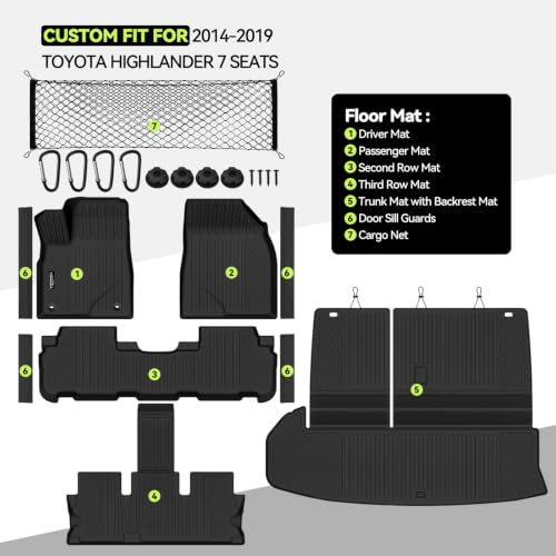 All Weather Floor Mat Set for 2014