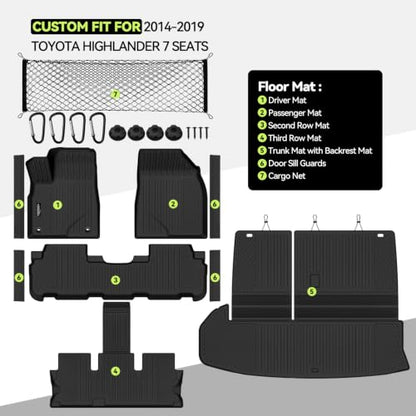 All Weather Floor Mat Set for 2014
