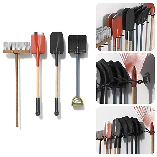 Garage Tool Organizer Hooks (4 Count)